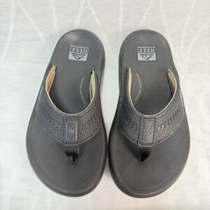 Reef Flip Flop Mens 8 Swellsole‎ Rover Swell Sole Black Sandal CJ1673